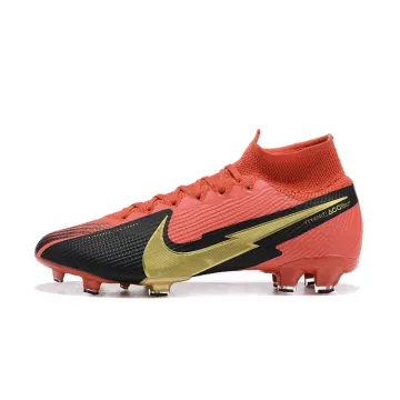 2020-21 Nike Mercurial Superfly 7 Elite FG Red Black Gold