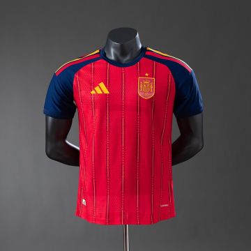 Spain Home Player Version Jersey World Cup 2026