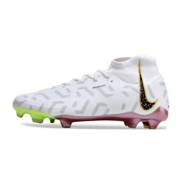2024 Nike Phantom Luna Elite FG White Metallic Gold Black
