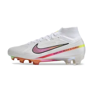 2024 Nike Zoom Mercurial Superfly IX Elite FG White Pink
