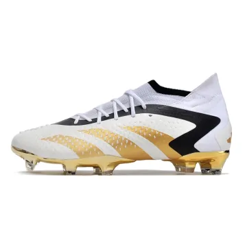 2023 adidas Predator Accuracy.1 FG White Black Gold