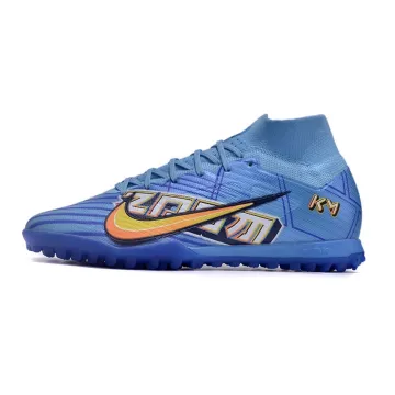 2023 Nike Air Zoom Mercurial Superfly 9 Elite TF KM Baltic Blue Sundial White
