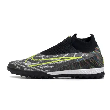 2023 Nike Phantom GX Elite Fusion DF TF Black Volt White Blue Glow
