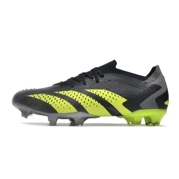 2023 adidas Predator Accuracy.1 Low FG Black Solar Yellow Grey Five
