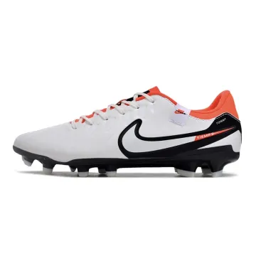 Buy 2023 Nike Tiempo Legend 10 Academy FG White Black Bright Crimson