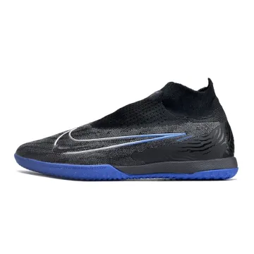 Buy 2023 Nike Phantom GX Elite DF IC Black Chrome Hyper Royal
