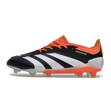 Adidas Predator Elite FG Black White Solar Red