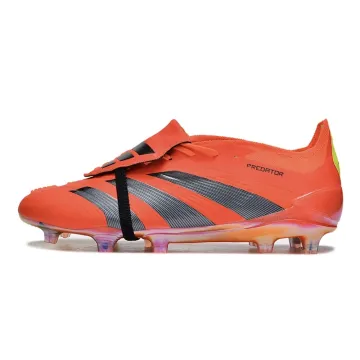 Adidas Predator Elite Fold-over Tongue FG Predstrike Solar Red Black Solar Yellow