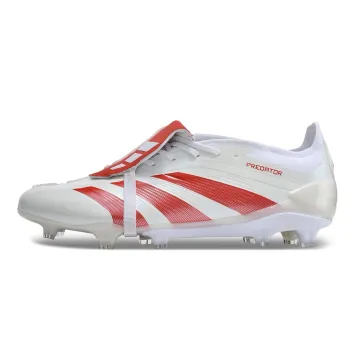 Adidas Predator Elite Fold-over Tongue FG Predstrike White Solar Red