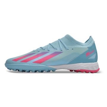 Adidas X Crazyfast Messi.1 TF Flash Aqua Lucid Pink Lucid Cyan