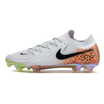 Nike Phantom GX II FG Safari - Grey Black Orange Volt