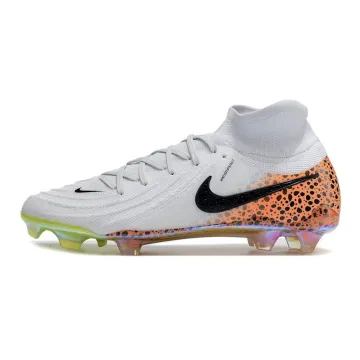 Nike Phantom Luna Elite NU FG Safari - Grey Black Orange Volt