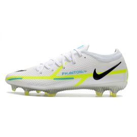 Nike Phantom GT 2 Elite FG Soccer Cleats The Progress Grey Blackened Blue