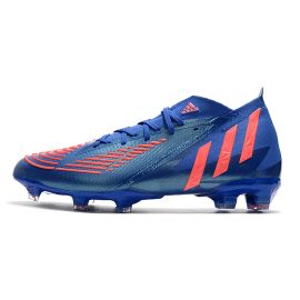 adidas Predator Edge .1 FG Soccer Cleats Hi Res Blue-Turbo