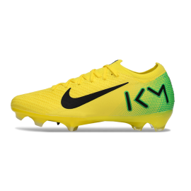 Nike Air Zoom Mercurial Vapor 16 Elite FG KM Yellow Black Green