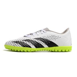 2023 adidas Predator Accuracy .4 TF - White/Black/Lucid Lemon