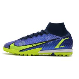 Nike Mercurial Superfly 8 Elite TF Soccer Cleats - Sapphire_Volt_Blue Void