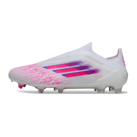 Adidas F50 Sparkfusion Elite Laceless FG Cloud White Lucid Pink