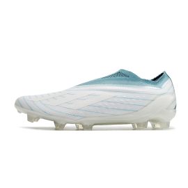 2023 adidas Parley X Speedportal+ FG White Grey Blue