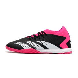 2023 Adidas Predator Accuracy.1 IN Black White Team Shock Pink