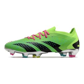 2023 adidas Predator Accuracy.1 Low FG Green Black Pink Silver