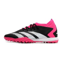 2023 Adidas Predator Accuracy.1 TF Black White Team Shock Pink