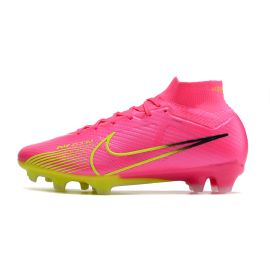 2023 Nike Air Zoom Mercurial Superfly 9 Elite FG Luminous Pink Blast Volt Gridiron
