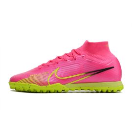 2023 Nike Air Zoom Mercurial Superfly 9 Elite TF Pink Blast Volt Gridiron