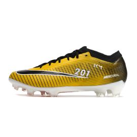 2023 Nike Air Zoom Mercurial Vapor 15 Elite KM 201 FG Yellow Black White Orange