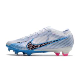2023 Nike Mercurial Vapor 15 Elite FG White Light Blue Laser Pink