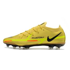2023 Nike Phantom GT 2 Elite FG Yellow Black Volt