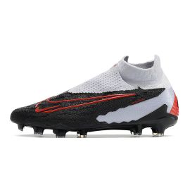 2023 Nike Phantom GX Elite DF FG Black White Chile Red