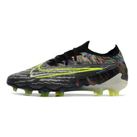 2023 Nike Phantom GX Elite Fusion FG Link Black Volt White Blue Glow