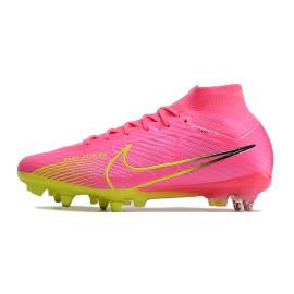 2023 Nike Zoom Mercurial Superfly 9 Elite SG Anti-Clog Pink Blast Volt Gridiron