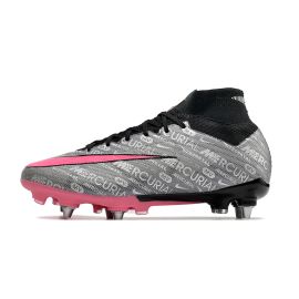 2023 Nike Zoom Mercurial Superfly IX Elite XXV SG-Pro Metallic Silver Hyper Pink Black