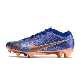 2023 Nike Zoom Mercurial Vapor 15 Elite FG Blue Gold Silver