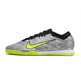 2023 Nike Zoom Mercurial Vapor 15 Elite XXV IC Silver Black Yellow