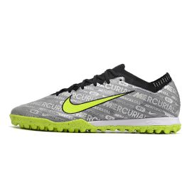 2023 Nike Zoom Mercurial Vapor 15 Elite XXV TF Silver Black Yellow