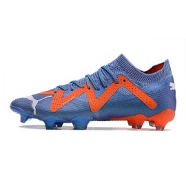 2023 Puma Future Ultimate FG AG Blue Glimmer White Ultra Orange