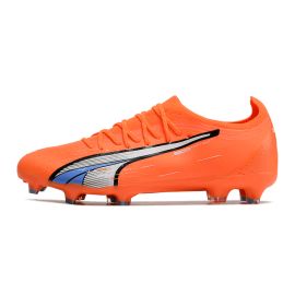 2023 Puma Mens Ultra Ultimate FG AG Ultra Orange White Blue Glimmer