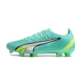 2023 Puma Ultra Ultimate FG Pursuit Electric Peppermint White Fast Yellow