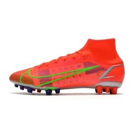Nike Mercurial Superfly 8 Elite AG-PRO Bright Crimson Metallic Silver