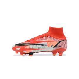 2021 Nike Mercurial Superfly 8 Elite CR7 FG Chile Red Black Ghost Total Crimson