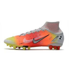 Nike Mercurial Superfly 8 Elite Elite AG-PRO White Metallic Silver Pure Platinum