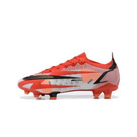 Nike Mercurial Vapor 14 Elite CR7 Cleats FG Chile Red Black Ghost Total Crimson