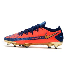 Nike Phantom GT Elite FG Soccer Cleats Red Silver Black