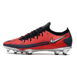 Nike Phantom GT Elite FG x Skepta Bloody Chrome University Red Black Cool Grey
