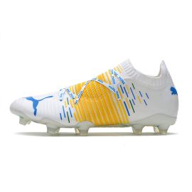 2021 Puma Future Z 1.1 FG/AG White Blue  Yellow Alert