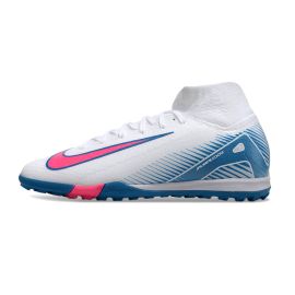 Nike Air Zoom Mercurial Superfly 10 Elite TF White Pink Blue