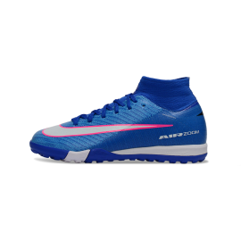 Nike Air Zoom Mercurial Superfly 10 Elite TF Blue White Pink